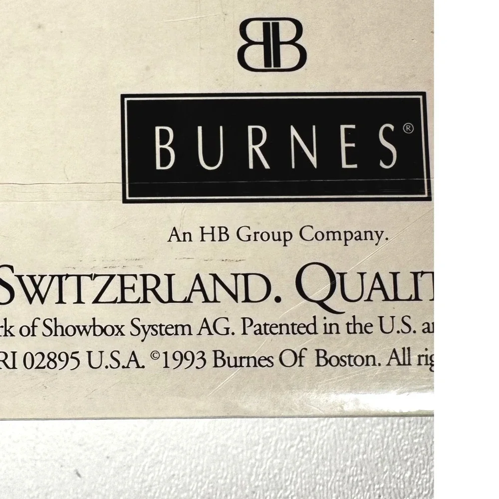 Burnes Showbox Photo Viewer HOLIDAY Cycles 40 Photo 4x6 Vintage NOS Switzerland